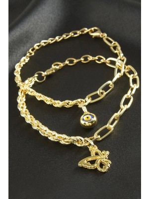 Toyigoo Ieg™ Nazar Burgulu Zincir Bileklik