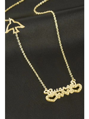 Toyigoo Ieg™ Bitanem Yazılı Kalp Şans Kolye