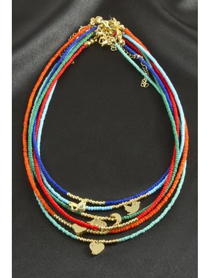 Toyigoo Ieg™ Karışık Figürlü Miyoki Boncuk Kolye 1 Adet