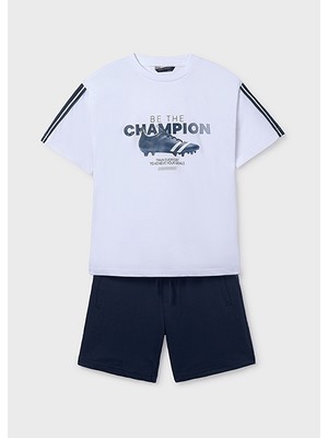 Mayoral Erkek Çocuk Bermuda Şort ve T-Shirt Takım - 06687