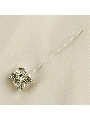 Toyigoo Ieg™ Kare Taşlı Eşarp Iğnesi