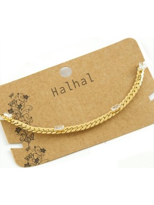 Toyigoo Ieg™ Zirkon Taşlı Burgulu Lüks Çelik Halhal