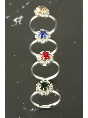 Toyigoo Ieg™ Kristal Taşlı Eklem Yüzük