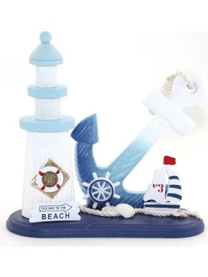 Venüs Shopping Ahşap Marin Çapalı Deniz Feneri