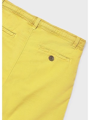 Mayoral Erkek Çocuk Chino Bermuda Şort Sarı - 06216