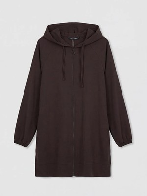 LC Waikiki Kapüşonlu Oversize Kadın Tunik  (S6)