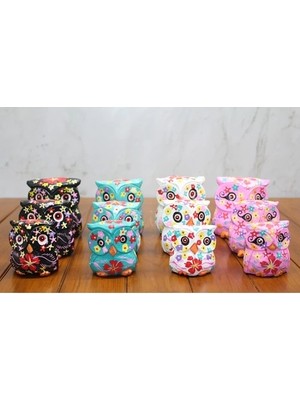 Venüs Shopping Ahşap 3'lü Baykuş Seti Model 3