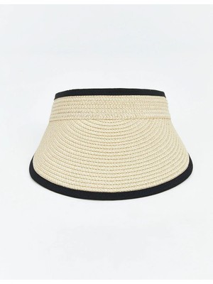 LC Waikiki Kadın Hasır Vizor Şapka  (S6)
