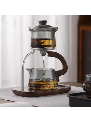 Venüs Shopping Otomatik Manyetik Borosilikat Demlik Seti