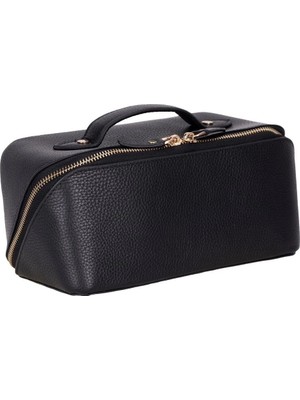 Venüs Shopping Ella Kadın Seyahat Kozmetik Bakım Makyaj Çantası Organizer Siyah