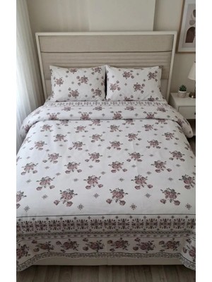 Melissa Çiçek Desenli Nevresim Takımı