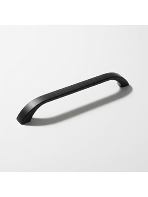 Göksu Siyah Metal Mutfak Dolap Kulpları, Çekmece Kapak Kulbu, Mobilya Kulp (96 Mm)
