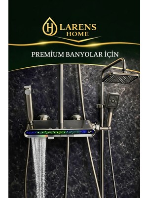 Larens Aquo Lüks Akıllı Dijital Duş Seti