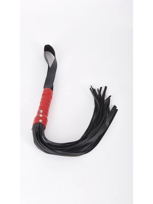 Alfa Aksesuar 03 Giyim Deri Siyah Kırmızı Kırbaç Beruflic