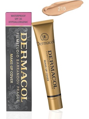 Dermacol Make-Up Cover Su Geçirmez Hipoalerjenik Spf 30 #215 (Tüm Akne Izleri ve Dövmeleri Kapatır)