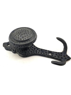 Venüs Shopping Antika Tarz Dekoratif Pirinç Portmanto Askı - 115X51 Mm, Oksit