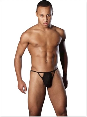 Alfa Aksesuar 03 Giyim Fantezi Siyah Transparan Erkek Iç Çamaşırı Beruflic