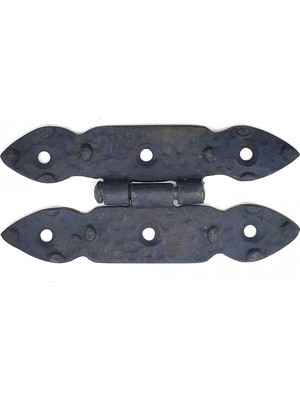 Venüs Shopping Eco Lounge Antika Tarz Dekoratif Pirinç Düğmeli Menteşe - 117X57 Mm, Oksit