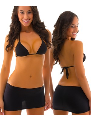 Alfa Aksesuar 03 Giyim B101058 Mini Etek & Bustiyer Takım Beruflic