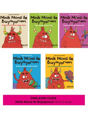 Parlayan Yıldız Minik Monsi Serisi 5 Kitap