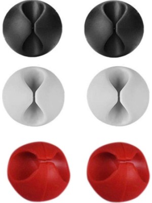 Venüs Shopping Yapışkanlı Kablo Sabitleyici Düzenleyici 6'lı Paket MZ2023-38