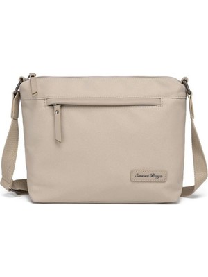 Smart Bags Kadın Çapraz Postacı Çanta Su Geçirmez Çok Gözlü Hafif Premium Günlük Çanta 3330