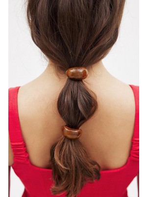 New Obsessions Akrilik Lastik 2 Adet Kahve