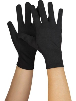 Venüs Shopping Siyah Renk Yetişkin Boy Likralı Gösteri Eldiveni