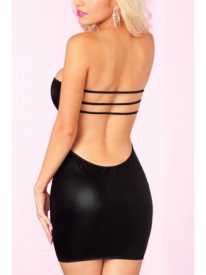 Alfa Aksesuar 03 Giyim Straplez Bayan Seksi Elbise Beruflic