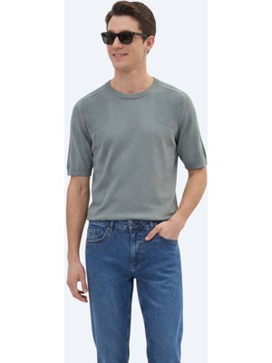 Kip Petrol Düz Örgü Triko