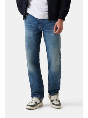 Guess Erkek Owen Relaxed Fit Jean - Mavi