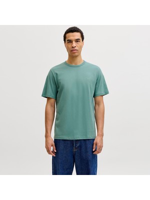 Jack & Jones Erkek Gögüs Baskili Tisört - College