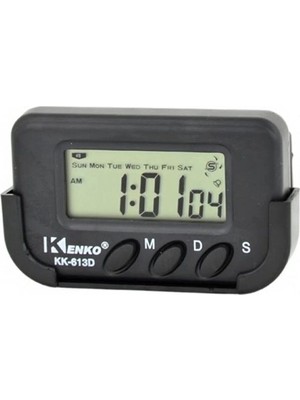 Venüs Shopping Dijital Mini Masa Araba Saati Kronometre