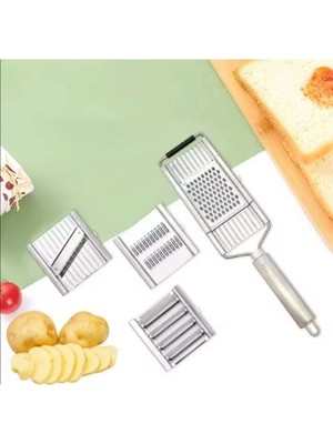 Venüs Shopping Paslanmaz Çelik 4'lü Set El Rendesi