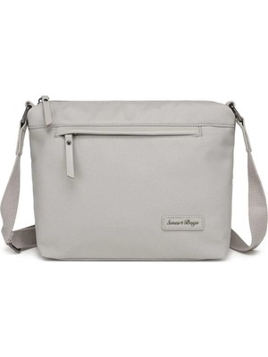 Smart Bags Kadın Çapraz Postacı Çanta Su Geçirmez Çok Gözlü Hafif Premium Günlük Çanta 3330