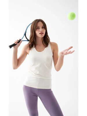 Alfa Aksesuar 03 Moda Kadın Mor Yüksek Bel Fit Spor Tayt – Toparlayıcı Esnek Günlük ve Fitness Taytı Berufli