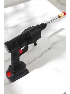 Venüs Shopping Yeni Nesil Araç Yıkama Şarjlı Tabancası Basınçlı Su Hazneli