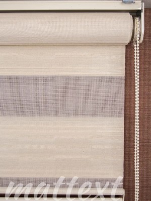Mattext Krem Merian  Zebra Perde  YKZ6100