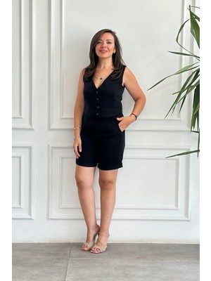 Yelek Şort Takım