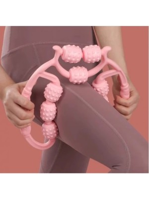 Venüs Shopping Selülit Masaj Aleti 9 Tekerlekli Lenf Drenaj Rulosu