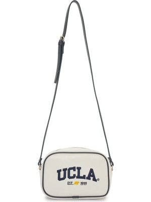 Ucla Luz Beyaz Suni Deri Çapraz Çantası - Kadın Çanta