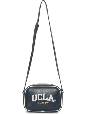 Ucla Luz Lacivert Suni Deri Çapraz Çantası - Kadın Çanta