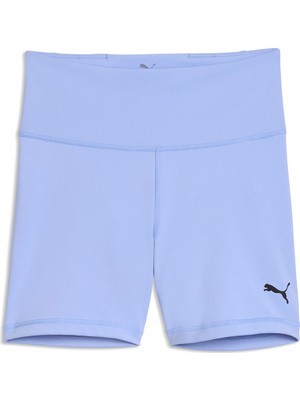 Puma Tad Essentials High-Waist 5" Kadın Mor Antrenman Şort 52589760