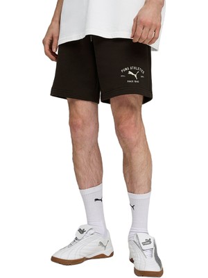 Puma Classn Graphic Erkek Siyah Günlük Stil Şort 69223001