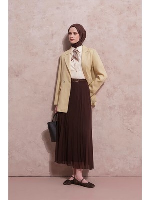 Armine Piliseli Etek Acı Kahve