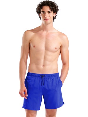 Arena Evo Beach Boxer Solid Erkek Mavi Deniz Şortu 010867880