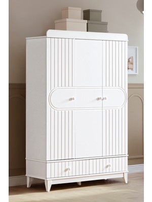 Setay Gardırop, Klas 3 Kapaklı 2 Çekmeceli Dolap