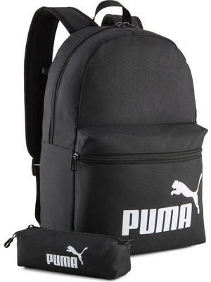 Puma Unisex Siyah Puma Phase Backpack Set Siyah Sırt Çantası