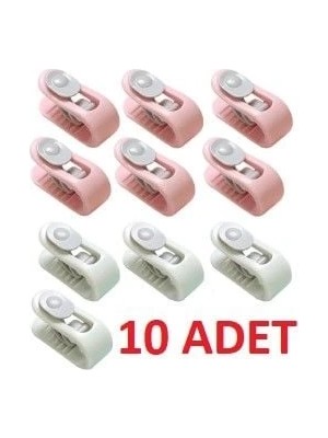 İlk El Grup Mandallı Yorgan Sabitleme Klipsi 10 Adet - Stokta Olan Renk Gönderilir