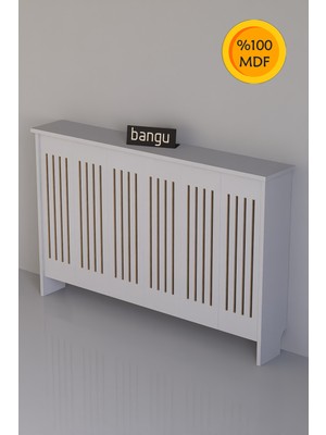 Feyza Design 120 cm Beyaz Petek Kaplama Dresuar - Antre ve Hol Için